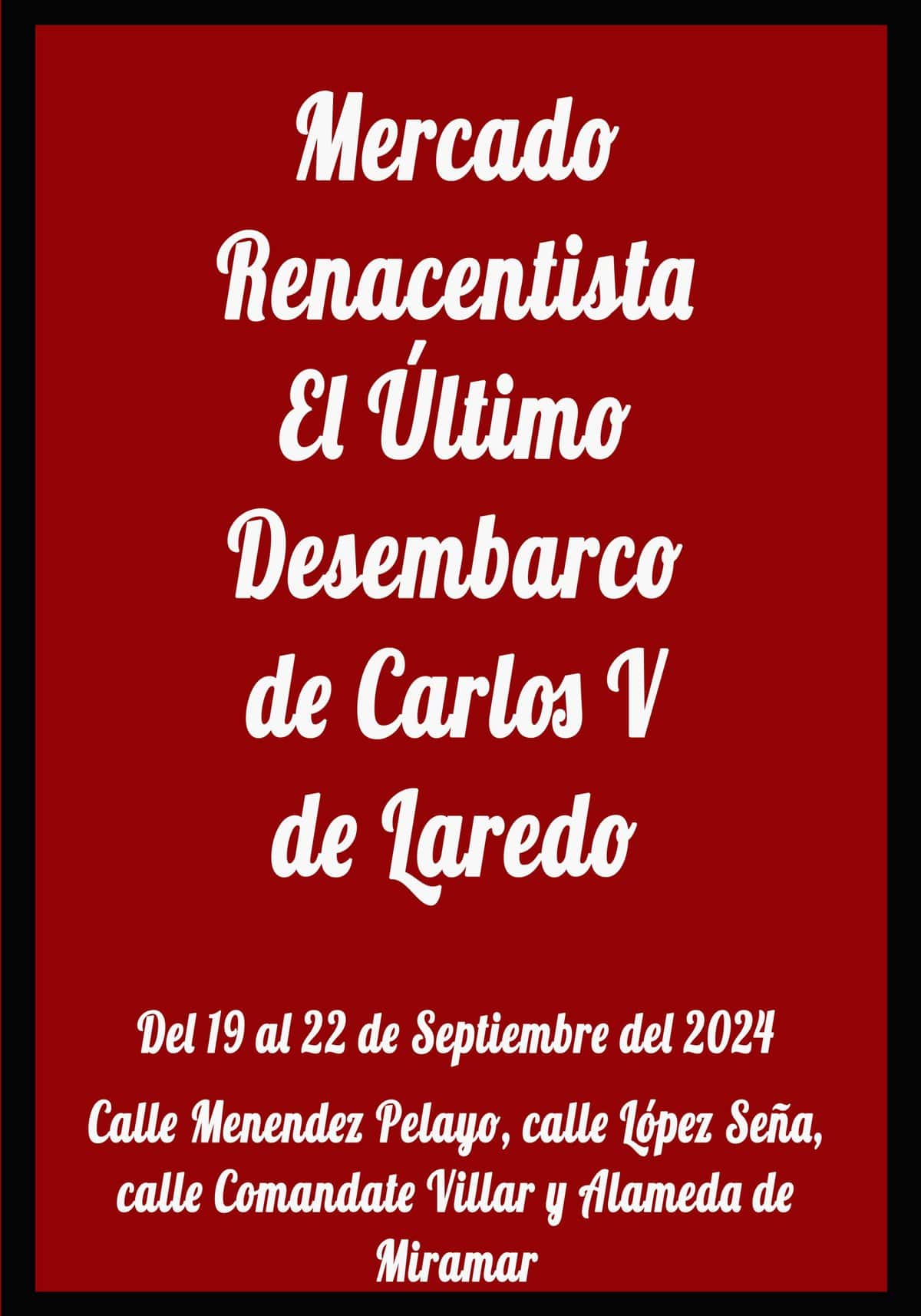 Mercado Renacentista "El último desembarco de Carlos V" Laredo