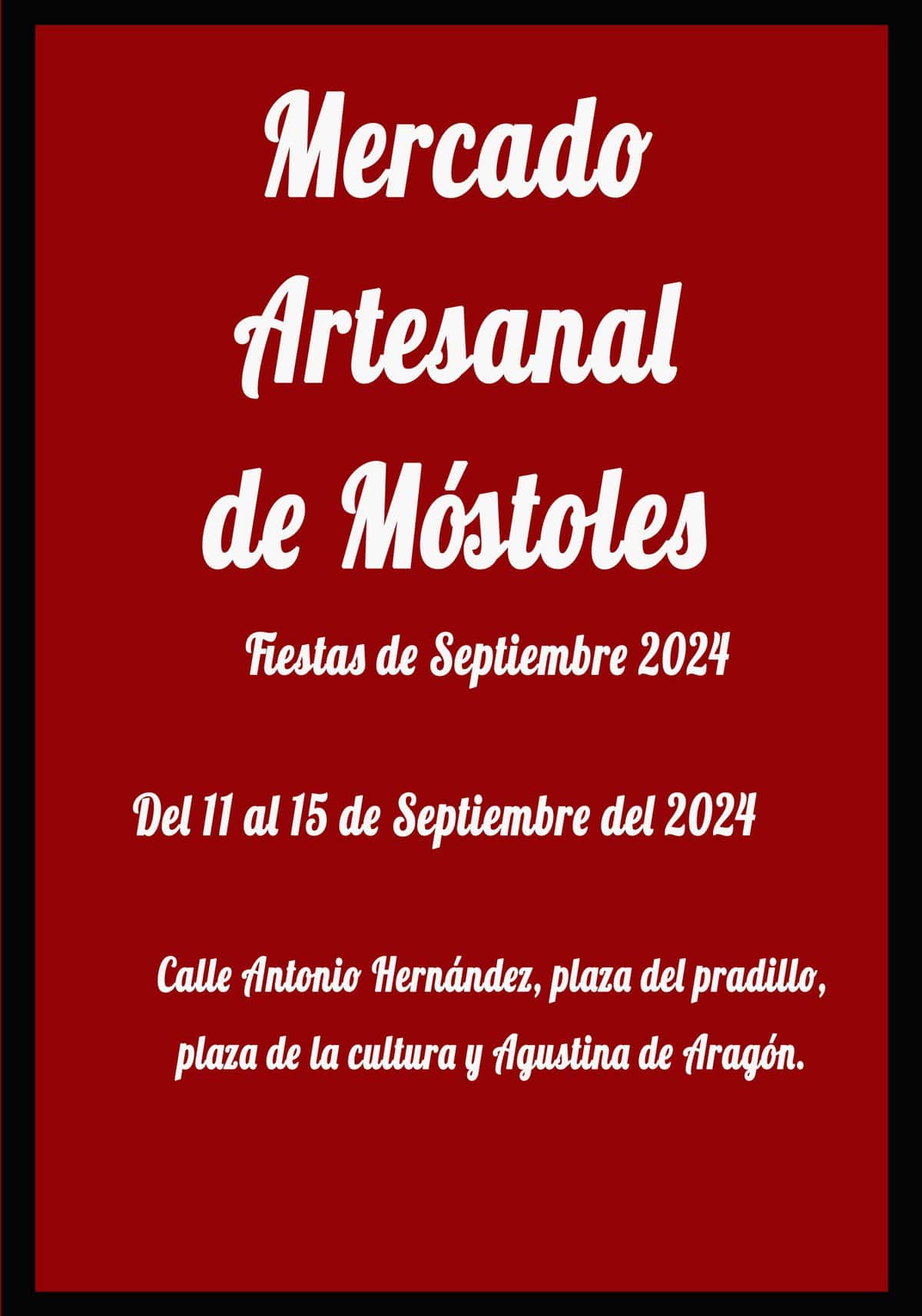 Mercado Artesanal de Móstoles 2024